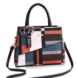 Patchwork Casual Large Shoulder Handbag - shopwishi 