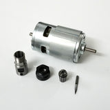 775 DC Motor With ER11 Extension Rod Carving Knife 12-36v 4000-12000 RPM Engraving Machine Ball Bearing Spindle Motor for CNC