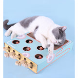 Hot Selling Dropshipping Pet Cat Funny Toy Cat Wood Toy Scratcher Board Cat Mouse Toy