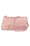 7013lpd - Faux Crossbody Wristlet Bag