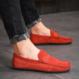 New Fashion Sneakers Men Loafer Leather Boat Shoe Soulier Chaussures Homme Shoes