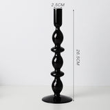 Nordic Glass Candle Holders Romantic Dinner Home Decoration