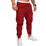 Men's Drawstring Sweat Pants Plus Size