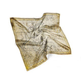Antique Star Map Silk Scarf Bandana Scarf Women