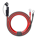 4FT 6FT 10FT 12-24v Ring Terminal SAE to O Ring Connecters Extension Cord Cable Connector for Battery Charger/Maintainer