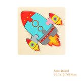 Montessori Materials Children Jigsaw Board Educational Wooden Toys