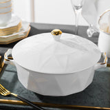 Jingdezhen Bone Ceramic China Tableware Set