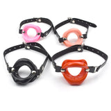 Cock Sucker Mouth Gag Erotic Toys Sexy Lip Oral Sex Gag Bondage Restraints Fetish BDSM Slave Adult Sex Toy for Couples Sexi Porn