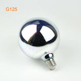 E27 RGB Neon Light AC 110v-220v Glass LED Lamp Bulbs 3D Fireworks Effect Neon Sign for Wedding Holiday Home Decoration Lighting