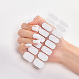 Nail-art Sticker Pure Solid Color Self Adhesive Nail Sticker Nail Sticker