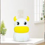 Colorful dull cow silicone night light led creative dream bedroom
