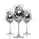 Skull wine glass