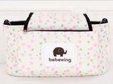 Baby Stroller Bag Nappy Diaper Mummy Bag Carriage Hanging Basket Storage Organizer Travel Feeding Bottle Stroller Accessories - shopwishi 