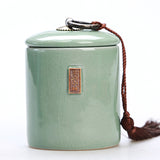 Household Tea Box Ceramic Pot Storage Sealed Pot Coffee Storage Pot
