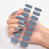 Nail-art Sticker Pure Solid Color Self Adhesive Nail Sticker Nail Sticker