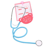 Unisex Toddler Pretend Play Stethoscope Toy Doctor Toys Wood Simulation