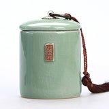 Household Tea Box Ceramic Pot Storage Sealed Pot Coffee Storage Pot