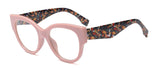 SHAUNA Fashion Mixed Colors Women Eyeglasses Frame Reading Glasses UV400