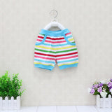 Little Q Baby Boys Striped Shorts With Pockets