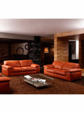 High Quality Genuine Leather Sofa Modern Nordic Couch Living Room Sofa Furniture Home Feather Sofa Set 1+2+3 Seater Muebles De S