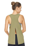 AE264 Women's Tie Back Muscle Tee