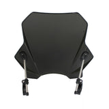 Universal Motorcycle Windshield Windscreen Wind Deflector With Adjustable Bracket  Fit for BMW Honda Yamaha Kawasaki Suzuki
