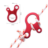 10pcs Camp Quick Knot Tent Wind Rope Buckle 3 Hole Antislip Camping Hiking