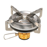 Lixada 3500W Portable Outdoor Camping Gas Stove Hiking Backpacking Picnic Ultralight Cooking Gas Burner Stove Furnace