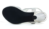 Muted Elegance Heel Silver