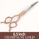 Fenice Professional Symmetrical Handle 6.5 Inch Curved Animal Grooming Scissors