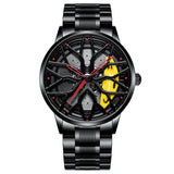 NEKTOM TE-37 Car Wheel Watch Men Quartz Watch Drop Shipping Luxury Men Wrist Watch