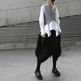 Beni Irregular Hem Pocket Vest