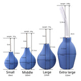 160ml/220ml/310ml Enema Rectal Shower Cleaning System Medical Materials Silicone Ball for Anal Anus Colon Enema Anal Cleaning