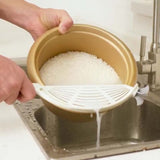 Multifunctional Drainer Household Convenient Hanging Fruit Rice Washer Noodle Rice