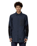 Konus Unisex Slightly Oversize Button Up / York / In Navy