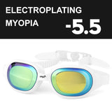 COPOZZ UV Protection Swimming Goggles Myopia 0 -1.5 to -7
