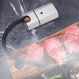 Food Cold Smoke Generator Portable Molecular Cuisine Smoking Gun Meat Burn Smokehouse Cooking for BBQ Grill Smoker Wood