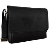 Aiden Horizontal Leather Messenger Bag