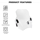 Universal Motorcycle Windshield Windscreen Wind Deflector With Adjustable Bracket  Fit for BMW Honda Yamaha Kawasaki Suzuki