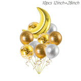 Eid Mubarak Decoration Kareem Happy Ramadan Decoration Muslim Islamic Muslim Festival Decoration Ramadan Supplies Aid Mubarek