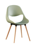 Nordic Plastic Dining Chairs Modern Simple Backrest Stool Desk Makeup Chair Dining Room Kitchen Furniture L