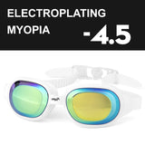COPOZZ UV Protection Swimming Goggles Myopia 0 -1.5 to -7