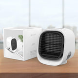 Air Cooler Fan USB Mini Portable Air Conditioner Fan Desktop Space Cooler