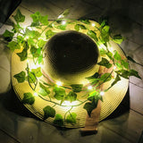 LED String Lights 2M 20led/ 5M 50LED Maple Leaf Garland Christmas Fairy Lights for Home Bedroom Wall Patio Decoration