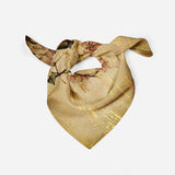 Bird Silk Scarf Bandana Scarf Silk Square Scarf