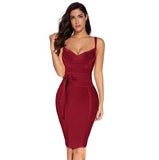 Adyce Clothing Women Summer Bandage Dress 2019 Sexy Celebrity Party Dress Nightclub Spaghetti Strap Bodycon Club Dress Vestidos
