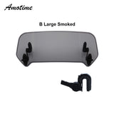 Motorcycle Risen Adjustable Wind Screen Windshield Spoiler Air Deflector for Honda BMW KAWASAKI YAMAHA HONDA SUZUKI DUCATI
