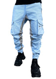 Men's casual pants European and American sports pants Amazon trousers multi-pocket overalls