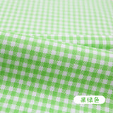 Rainbow Plaid Fabric Pure Cotton 100% Shirt Clothing Dress Bed Sheet Twill Fabrics Textile for Sewing Grid Brocade Black White