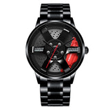 NEKTOM TE-37 Car Wheel Watch Men Quartz Watch Drop Shipping Luxury Men Wrist Watch